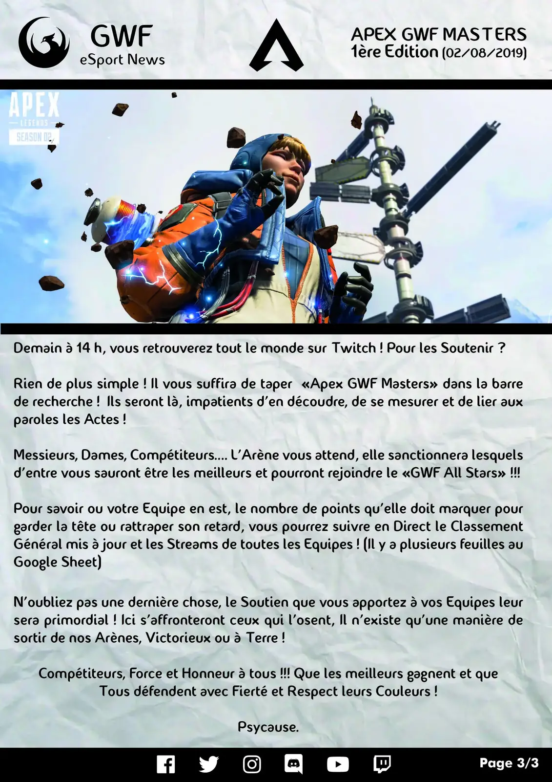2ème Tournoi Apex Legends — photo 3