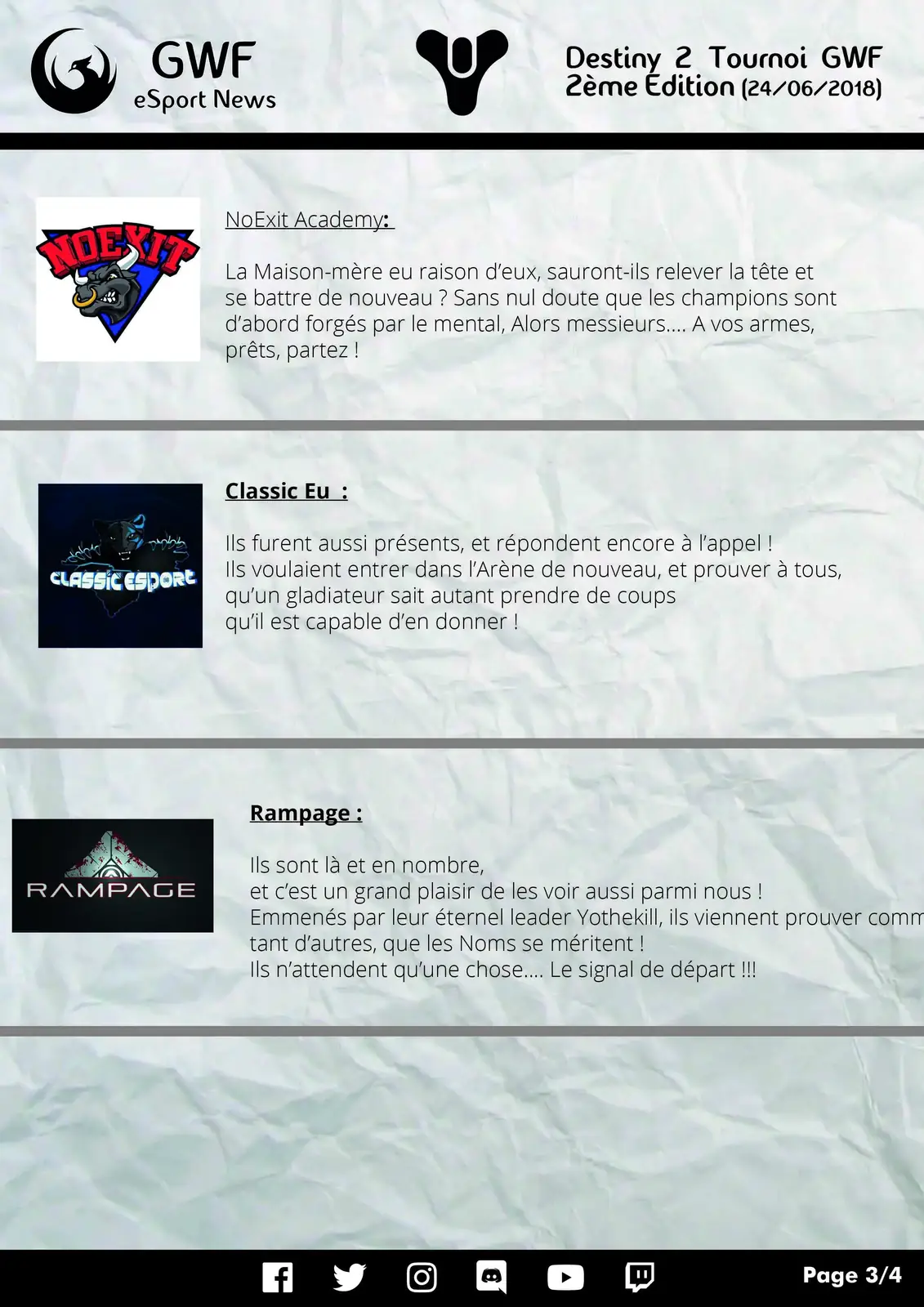 2ème Tournoi Destiny 2 — photo 3