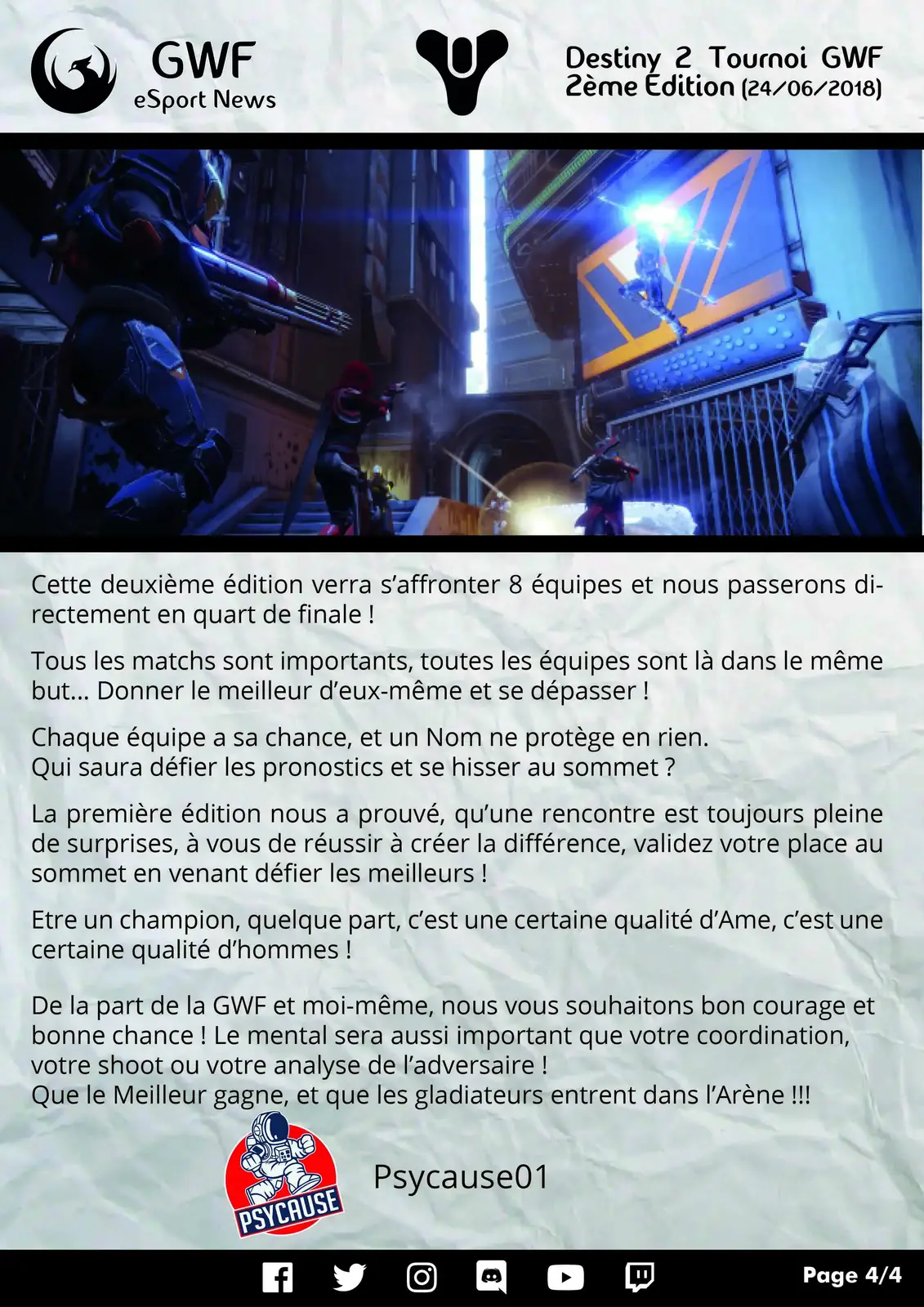 2ème Tournoi Destiny 2 — photo 4