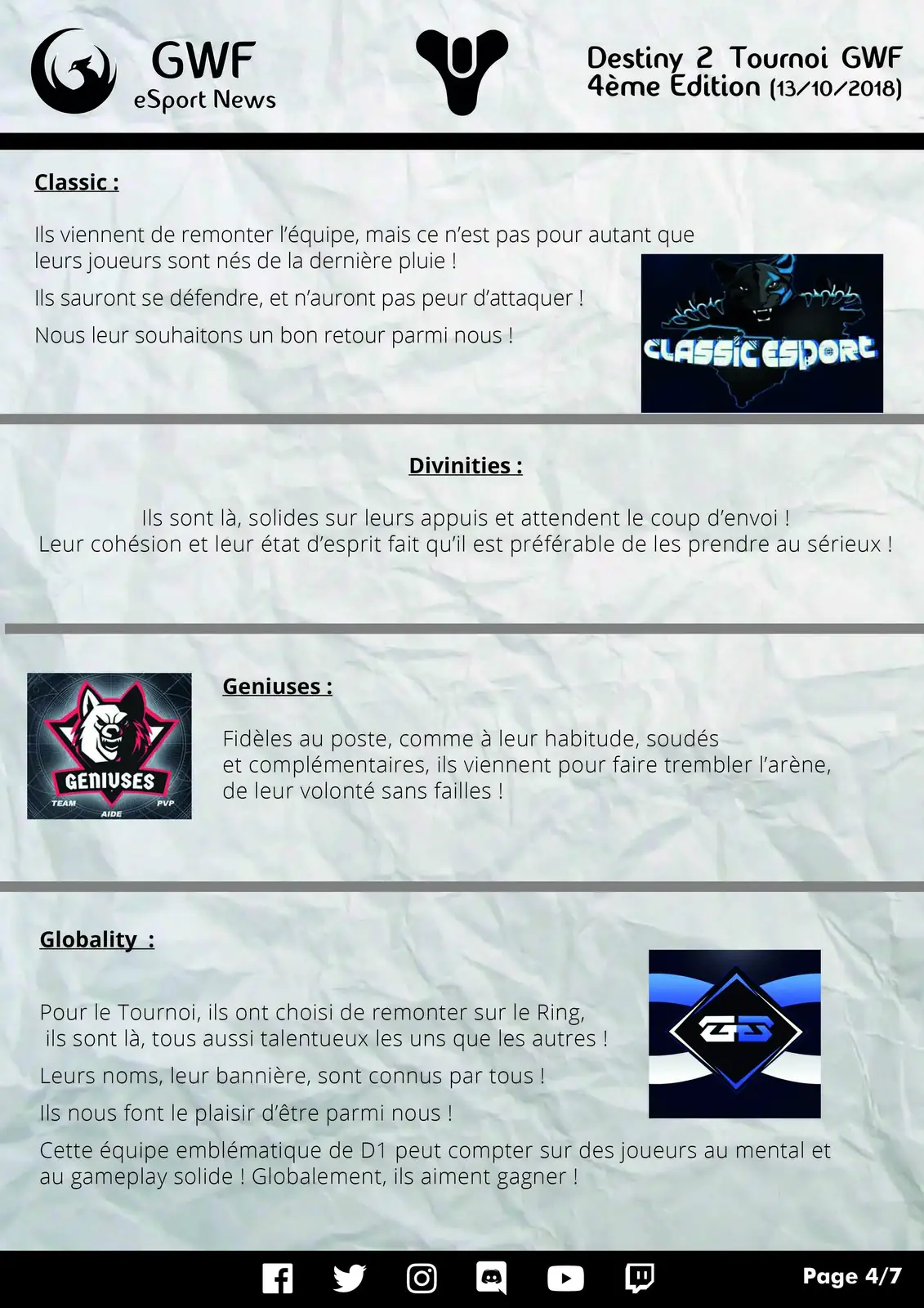 4ème Tournoi Destiny 2 — photo 4