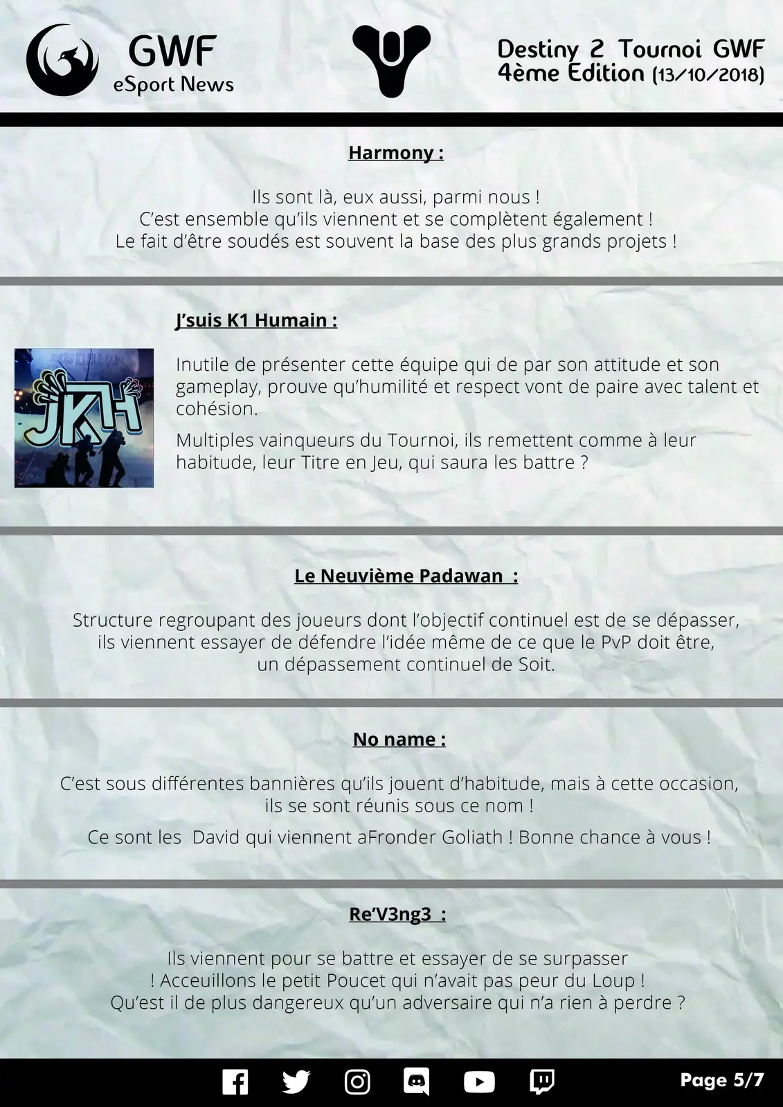 4ème Tournoi Destiny 2 — photo 5