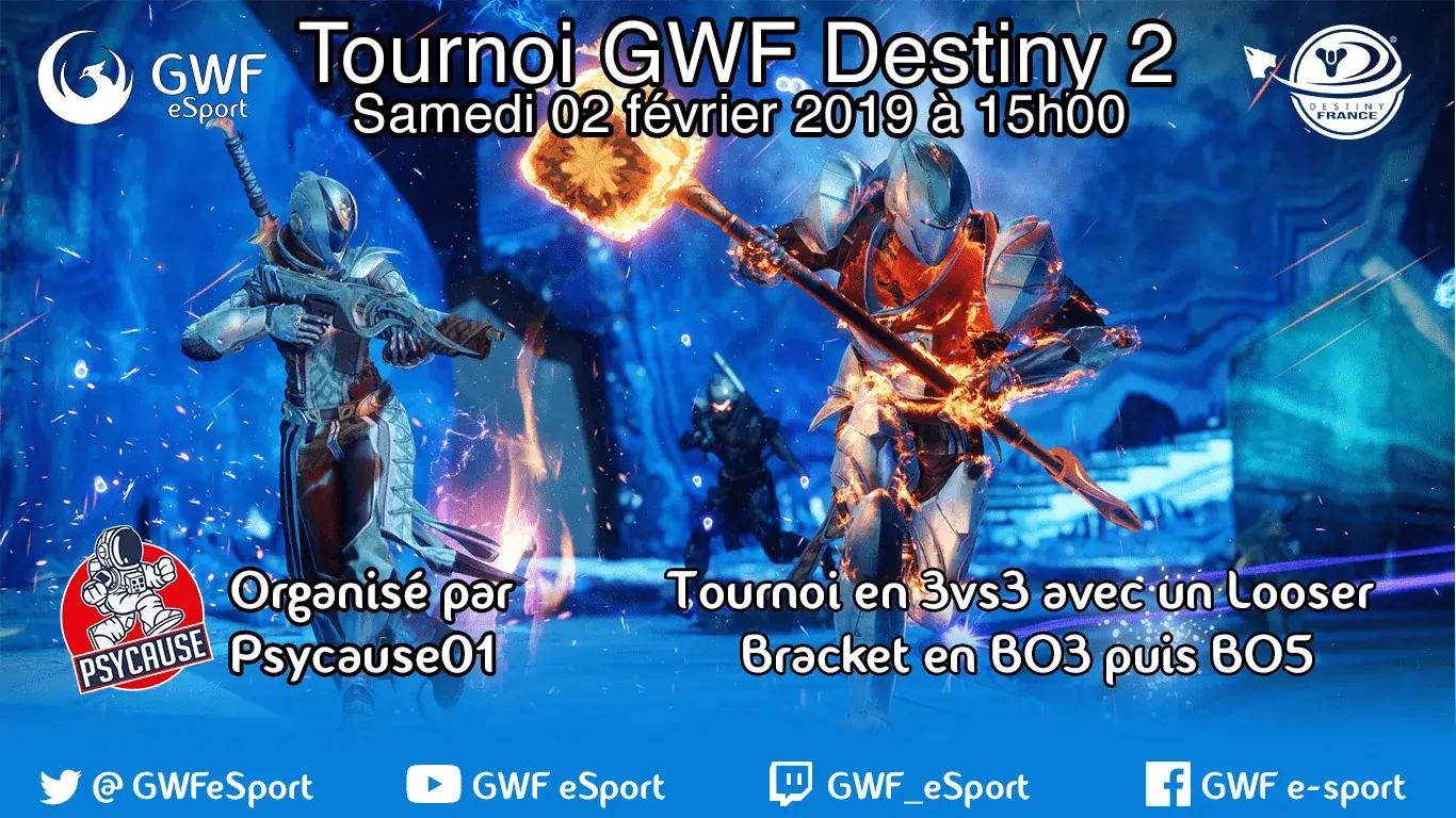 5ème Tournoi Destiny 2 — photo principale