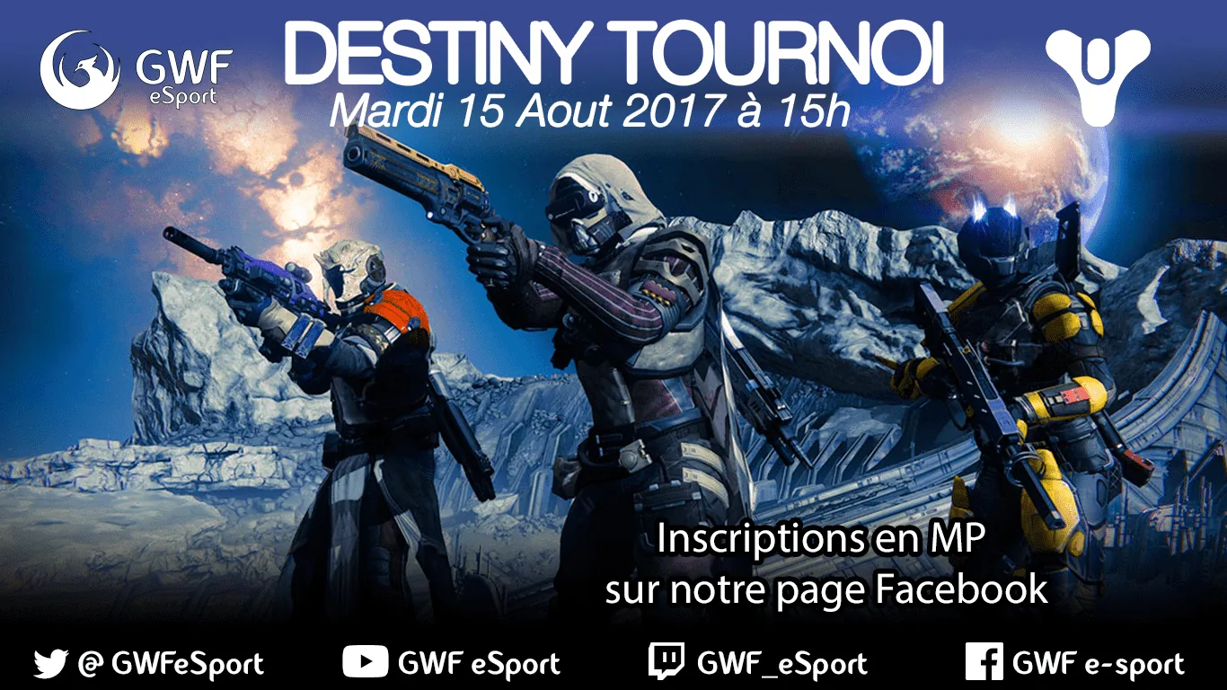 4ème Tournoi Destiny — photo principale