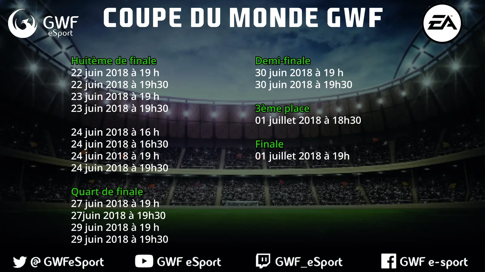 Calendrier du Tournoi — image 2