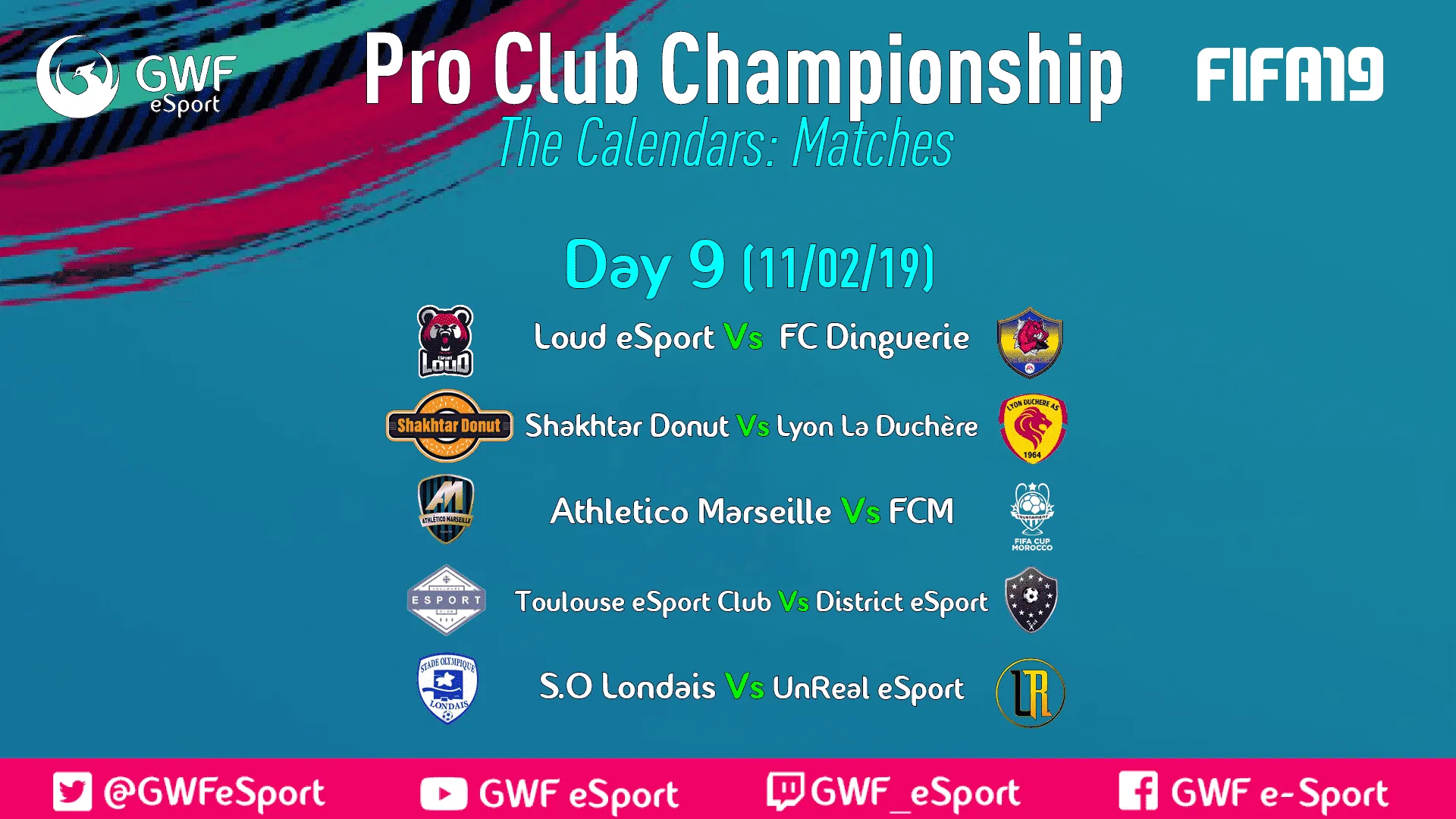 Calendrier du Tournoi — image 9