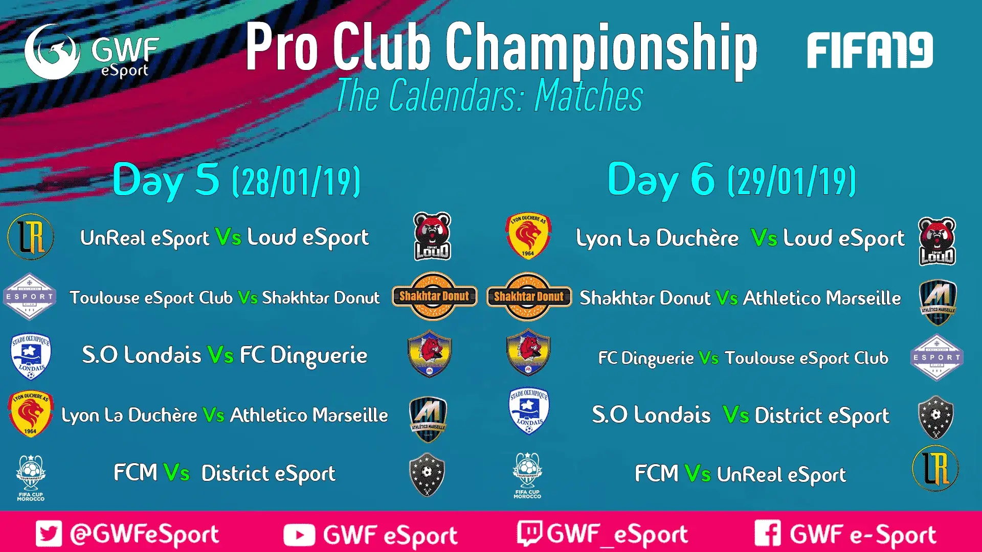Calendrier du Tournoi — image 5