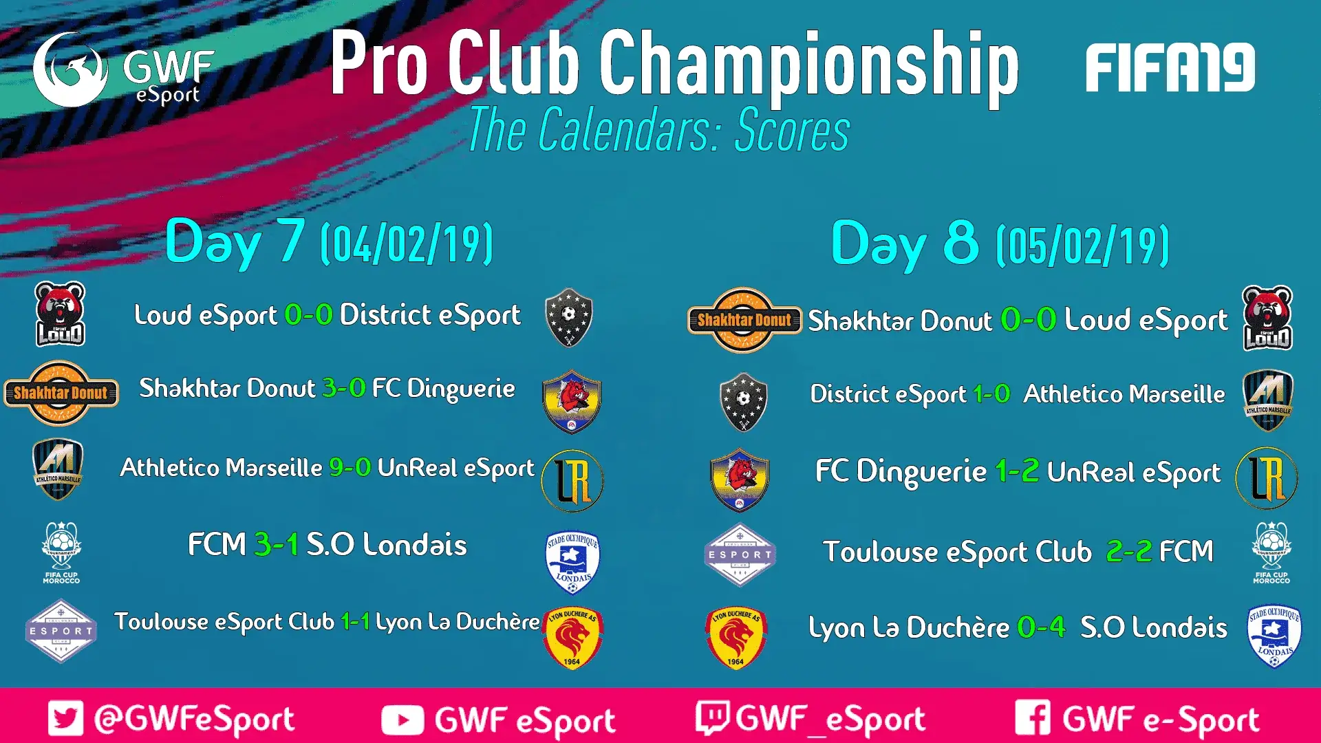 Calendrier du Tournoi — image 8