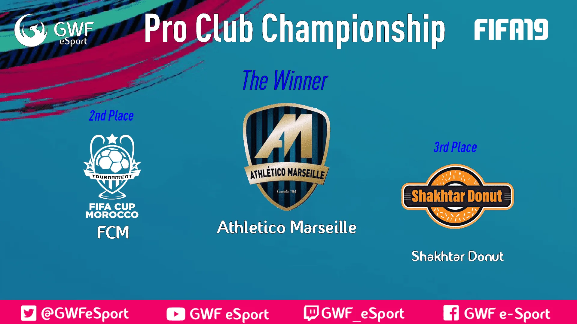 Vainqueur du Tournoi PCC GWF Saison 1 — FIFA 19 Club Pro — image 1