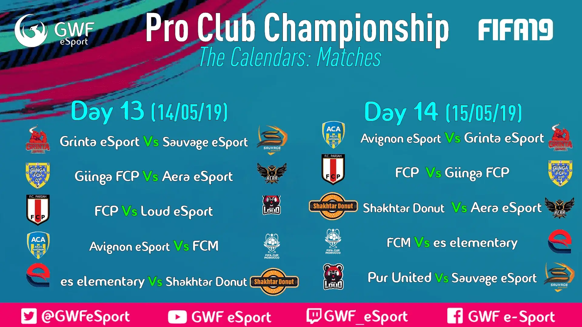 Calendrier du Tournoi — image 13