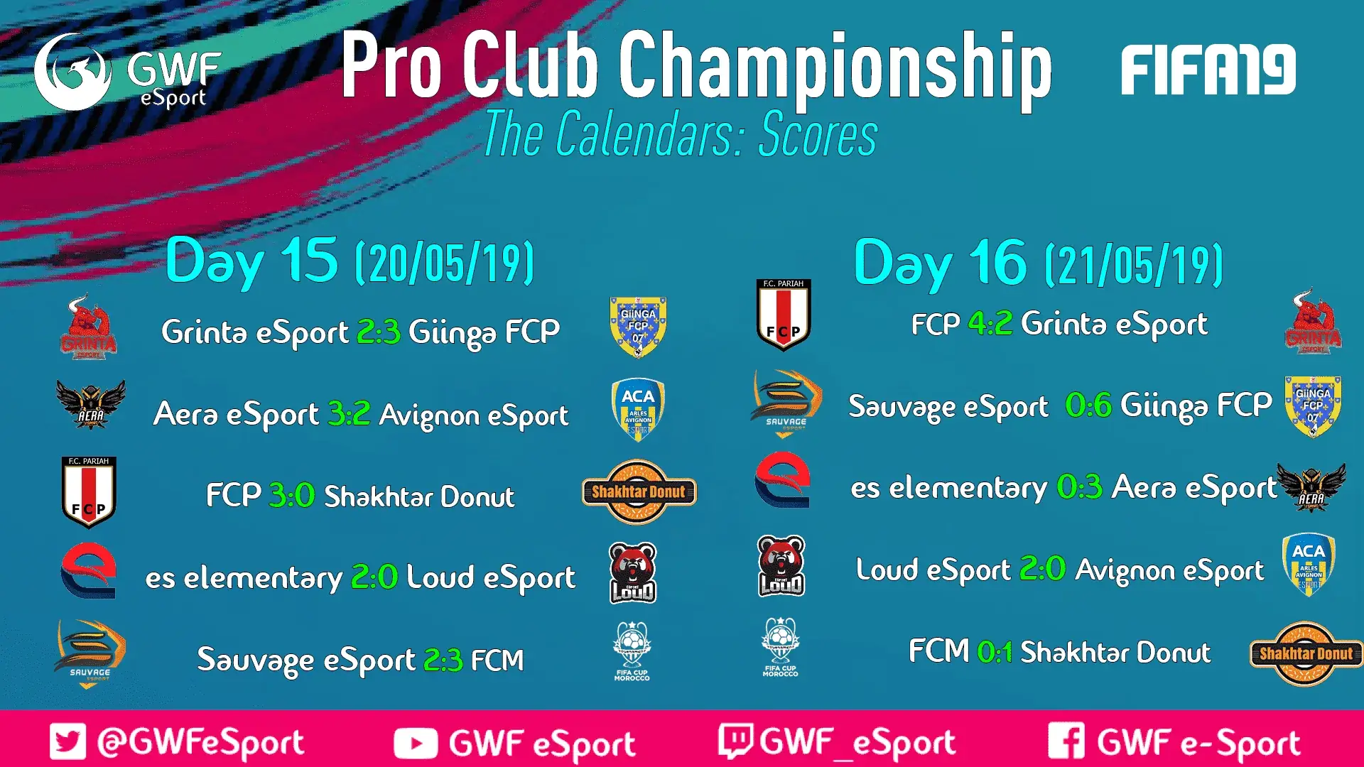 Calendrier du Tournoi — image 16