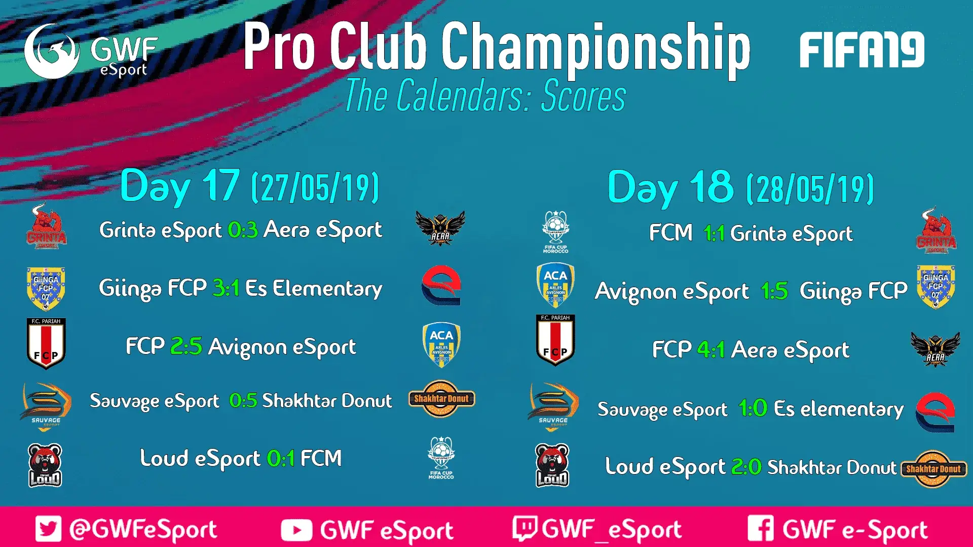 Calendrier du Tournoi — image 18