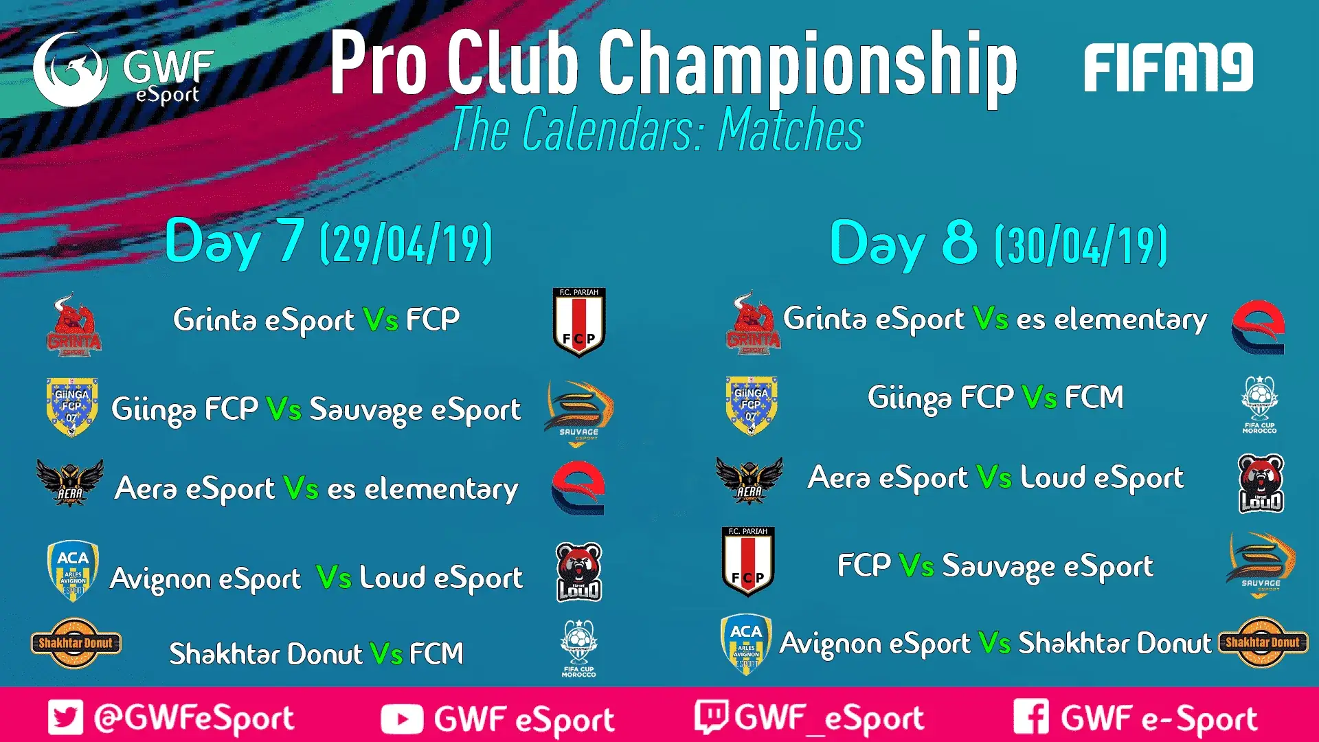 Calendrier du Tournoi — image 7