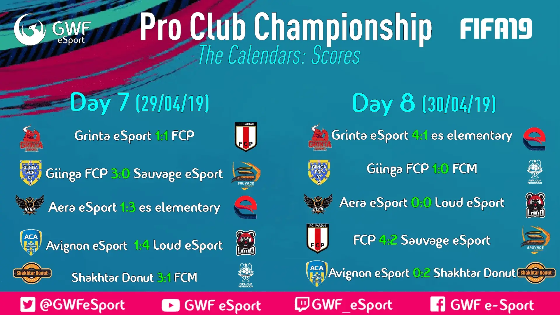 Calendrier du Tournoi — image 8