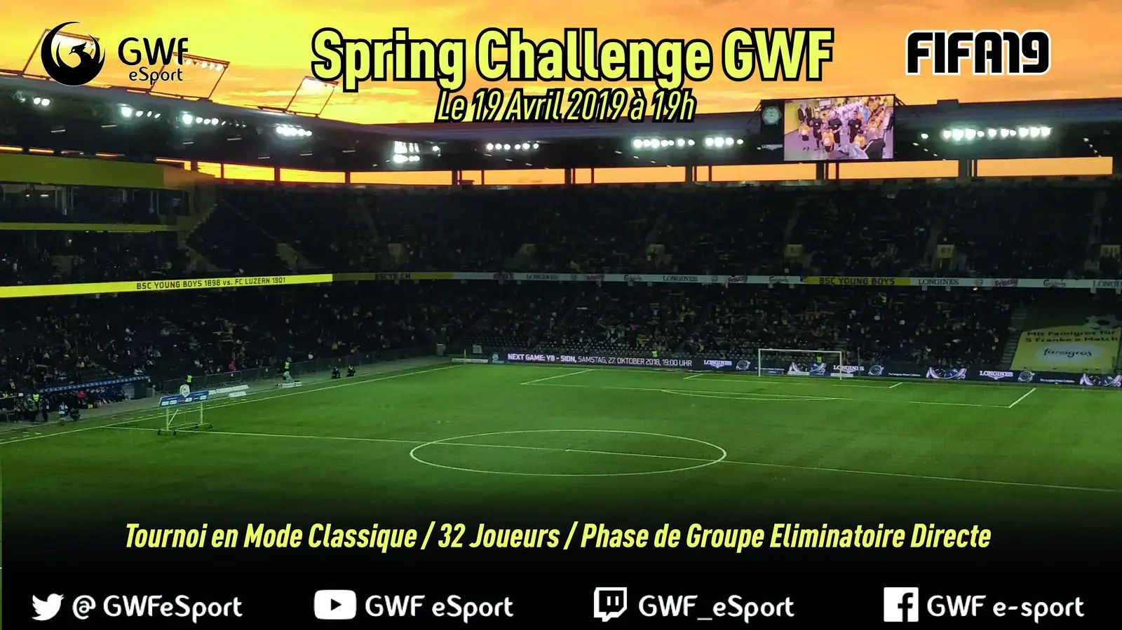 Affiche officielle Spring Cup GWF