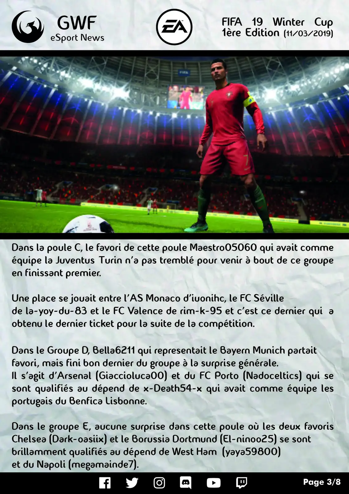 Winter Cup GWF — Tournoi FIFA 18 — photo 3