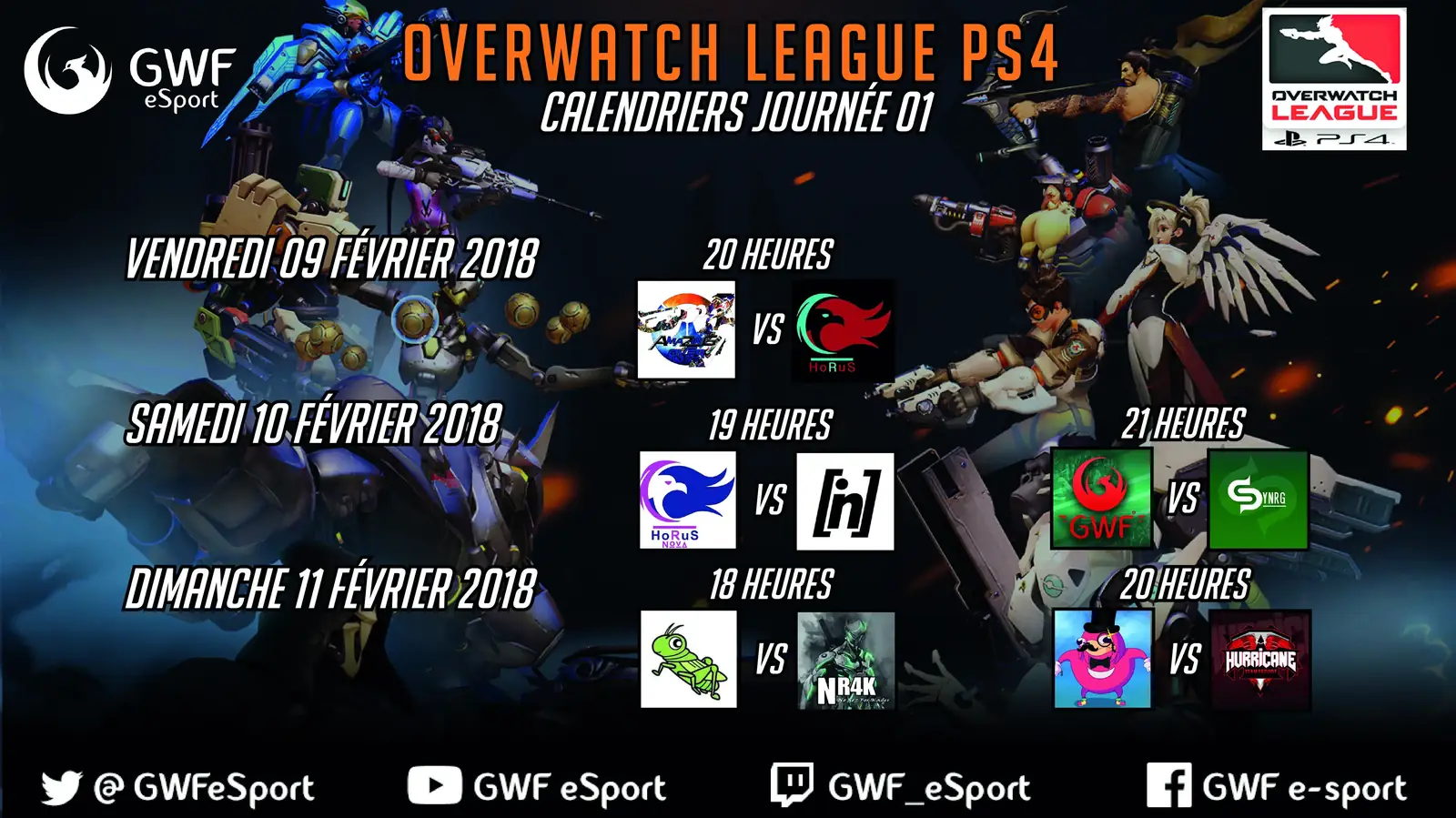 Calendrier du Tournoi — image 1
